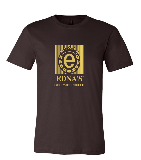 Copy of Edna's Coffee Brown T-Shirt