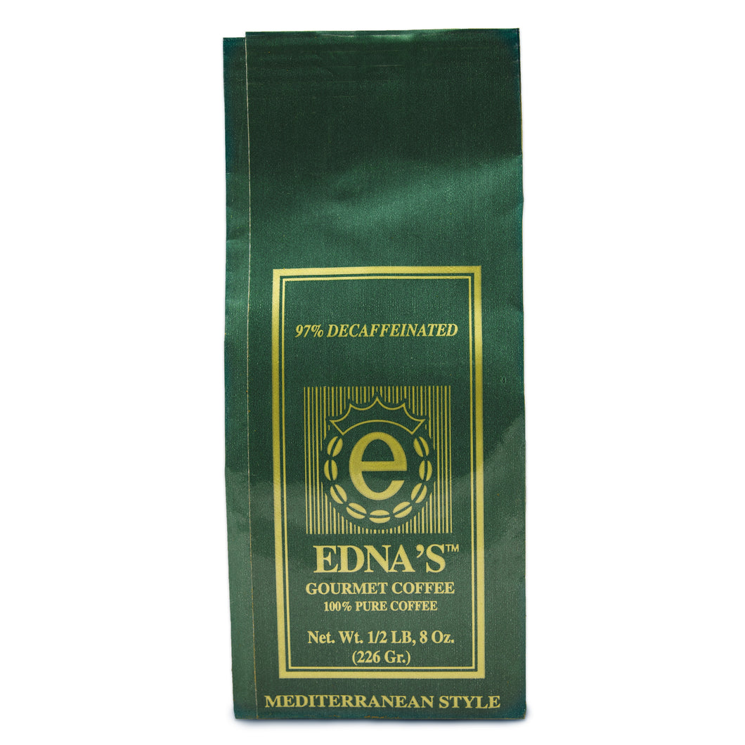 DECAF Edna's Coffee 0.5 lb (8 oz)